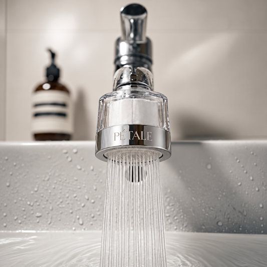 Pétale Faucet Filter - Eliminates 99% of Chlorine, Rust & Bacteria (Pre-Order – Early Bird Price)
