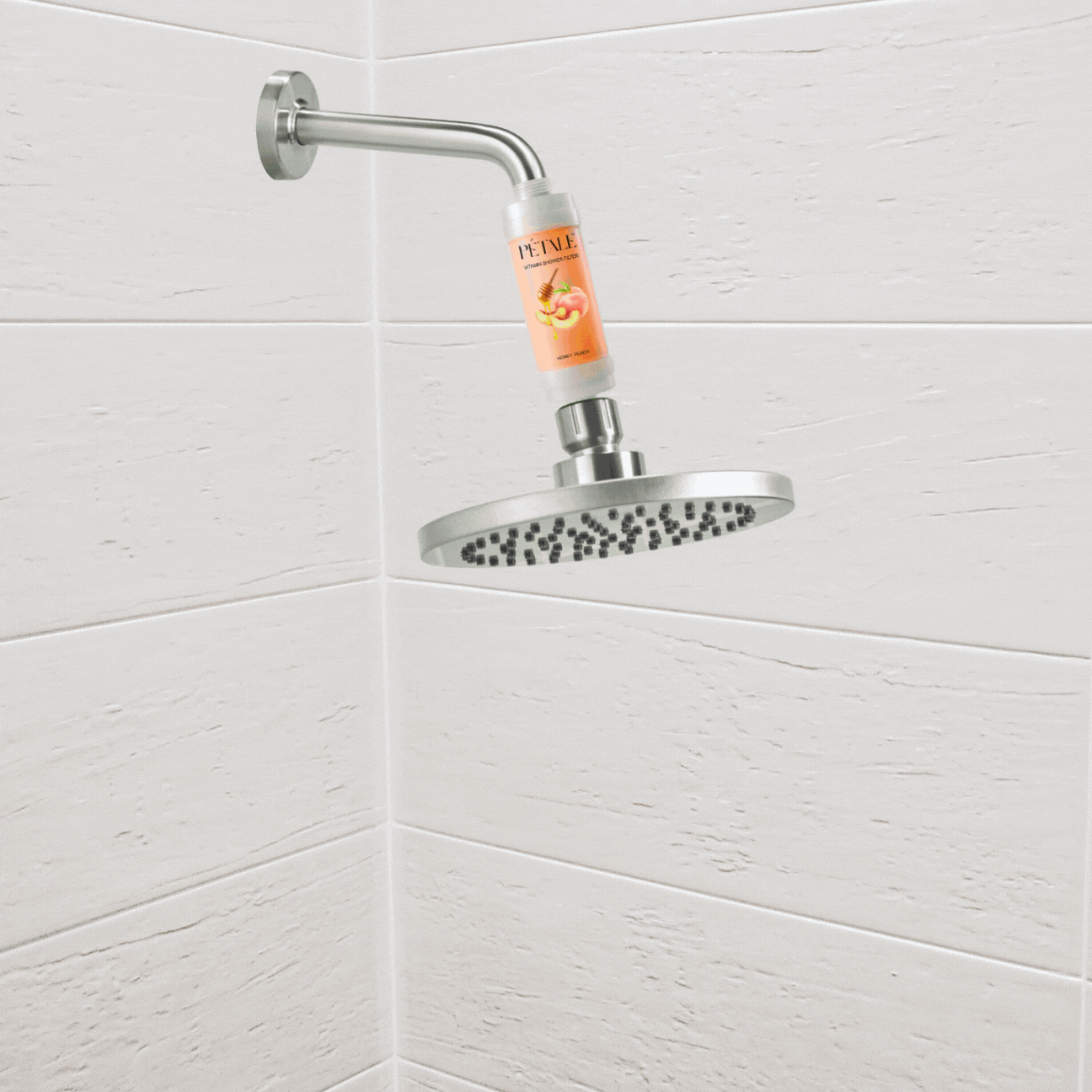 Sunny Peach Shower Kit