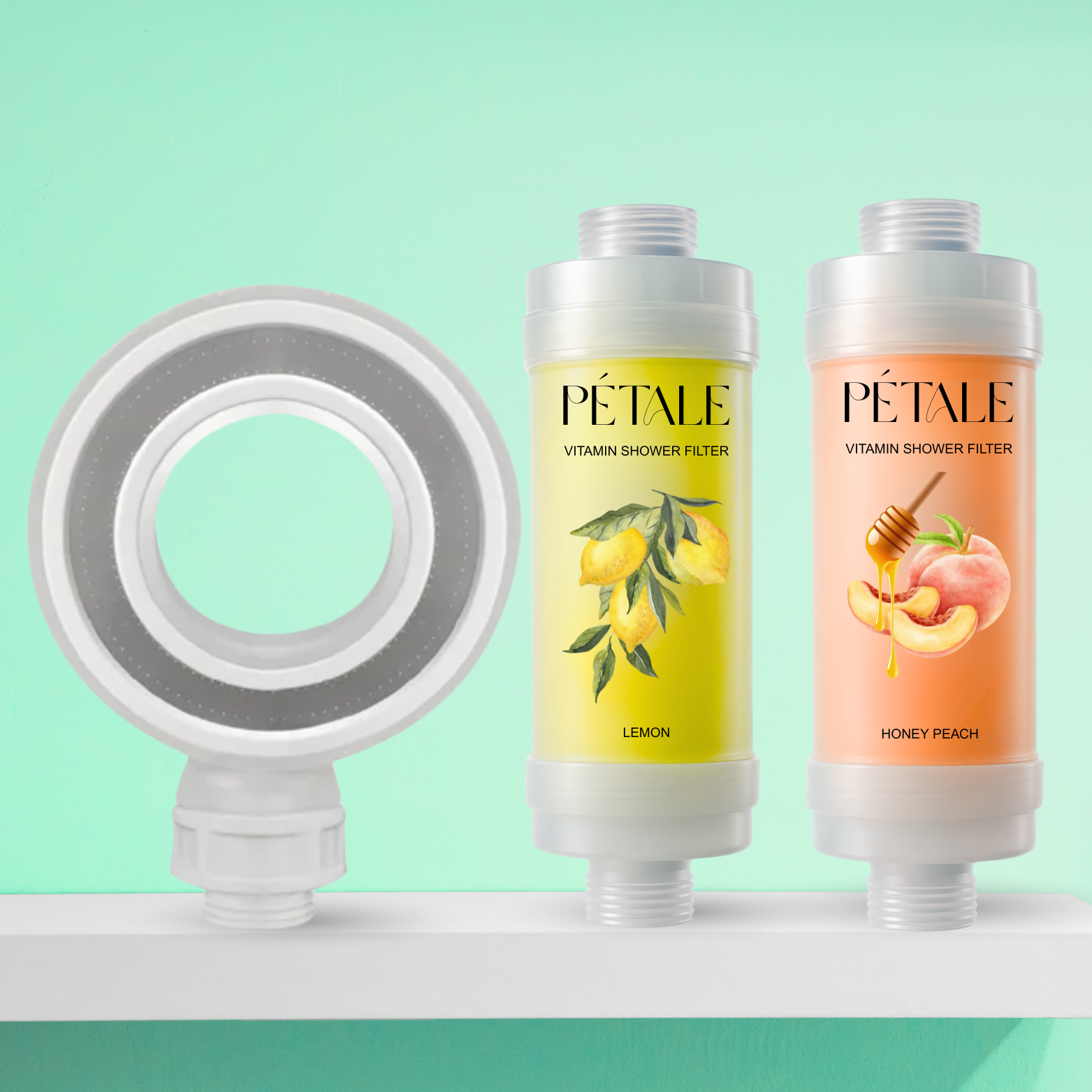 Sunny Peach Shower Kit